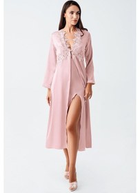 Resim İmaj 4000 Pudra Renk Saten 6lı Çeyizlik Set Pudra 