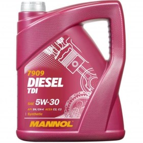 Resim MANNOL Mn7909-5 Dıesel Tdı Sae 5w-30 Apı Sn Ch-4 5 L 