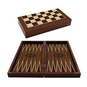Resim Star Oyun MDF Antik Ceviz Tavla Takımı - 1020364 