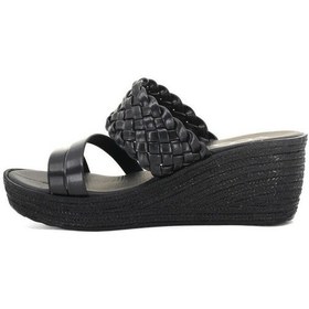 Resim Voga 2026 Dolgu Topuk Comfort Casual Kadın Terliği 001 