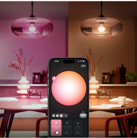 Resim Philips Hue Essential 8w E27 806 Lumen Renkli Akıllı Ampul A60 2 Çok Renkli 