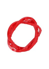 Resim Aubyhe Ahşap İşleri İçin Esnek Eğri Kalıp - Zincirli Tasarım İle Karmaşık Şekilleri Hassas Olarak Oluşturun, Dayanıklı Polimer Malzeme 