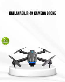 Resim tgzm Wi-Fi Bağlantılı 4K Drone Katlanabilir ve 360° Takla Özellikli - TGZ9485-8410 