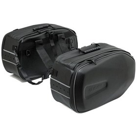 Resim 4riders Carbon Series Emerald Yan Çanta Seti Çok Renkli 