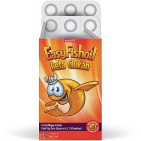 Resim EasyFishoil Beta Glukan 30 Çiğnenebilir Jel Form 