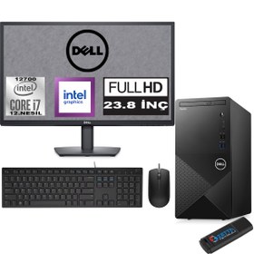 Resim Dell Vostro 3910 mt Intel Core I7 12700 16GB 1tb SSD 23.8" Fhd Windows 11 Pro Intel® UHD Graphics 770 Masaüstü Bilgisayar 23N3910EMEAP08 + Zetta USB Bellek 
