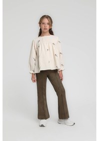 Resim Xo Kids Kız Çocuk Pantolon 10-14 Yaş 36069 Antrasit 