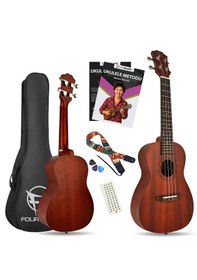 Resim Fourtune Raya UKC-23MN Concert Ukulele Maun Hakiki Ağaç (ÖZEL SERİ) 