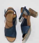 Resim Genel Markalar Shoes Mavi Deri Kadın Topuklu Sandalet 01wn1519 