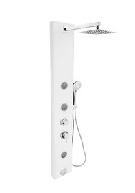 Resim Aurel Lena Beyaz Venüs Masajlı Duş Sistemi Beyaz 