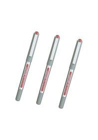 Resim Ub-157 Eye Fine 0.7 Roller Kalem Kırmızı 3 Adet Kırmızı 