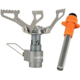 Resim Lixada 3000t Kamp Ocağı Ve Çakmak Seti - Ultra Hafit Titanyum, Taşınabilir, Hızlı Isıtma Çok Renkli Çok Renkli 