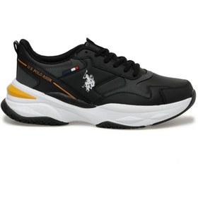 Resim U.S. Polo Assn. U.S.POLO ASSN SOLIDAR 3PR SİYAH COMFORT CASUAL GÜNLÜK SPOR AYAKKABISI 