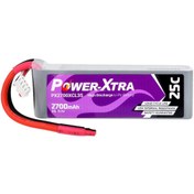 Resim Power-Xtra PX2700XCL3S - 3S1P - 11.1V 2700 mAh Li-Polymer Pil -25C 