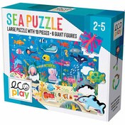 Resim Ecoplay Shaped Puzzle Sea 