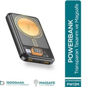 Resim Phixi Ultimate Pw13m 10.000mah Wireless Transparan Powerbank 