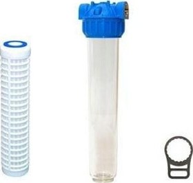 Resim Aquafer 20 inç Yıkanabilir Su Filtresi 3/4 inc 100 Mikron 