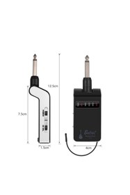 Resim BELCAT T3 R3 Uhf Dijital Profesyonel Kablosuz Enstrüman Alıcı-verici Sistem 