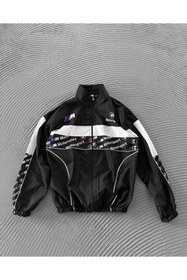 Resim Richarlison Unisex Siyah Rüzgar ve Su Geçirmez Dijital Baskılı İnce Yağmurluk & Rüzgarlık Ceket 