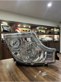 Resim AYFAR MERCEDES ACTROS MP IV - EURO 6 FAR KROM ÇERÇEVELİ SAĞ MANUEL - LED DRL SAĞ,SOL 