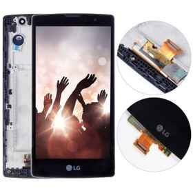 Resim Lg G4C H525 Lcd Ekran Dokunmatik Siyah Çıtalı 