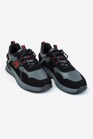 Resim LETOON Erkek Baskılı Günlük Cilt Spor Ayakkabı 