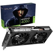 Resim GALAX GeForce RTX 4060 1-Click OC 2X 8GB GDDR6 128 Bit DLSS 3 Ekran Kartı (46NSL8MD8LOC) 