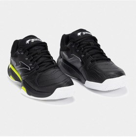 Resim Joma Master 10000 Erkek 2501 Siyah Toprak Tenis Ayakkabısı Siyah 