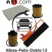 Resim Fiat Albea Doblo Palio 1.3Euro 4 Multijet Filtre Seti Selenia Yağ 327010289 