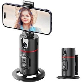 Resim Dp P02 Tripod Otomatik Yüz Takibi 360 Dönebilen Tripod 