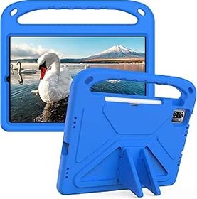 Resim Tablet PC Kılıfları Kapak Xiaomi Mi Pad 5/MiPad 5 Pro 11 İnç 2021 ile Uyumlu, Şok Emici, Saplı, EVA, Tutucu, Çocuklar İçin Sağlam Tablet Kılıfı, Hafif(Blu) 