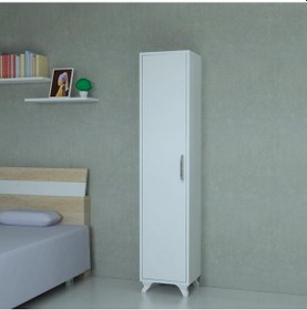 Resim Mobilique Çok Amaçlı Beyaz Raflı Gardrop 600-00-261 