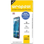 Resim Wrapsol Reeder P13 Blue Max Poliüretan Telefon Koruyucu Film 