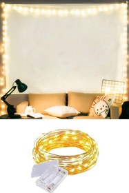 Resim Ulu Home Peri Led Işık Pilli 3 Metre Gün Işığı | Dekoratif Duvar Örtüsü & Arka Fon Aydınlatma (Piller Dahil) 