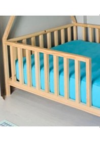 Resim Köşk_Mobilya Rüya Montessori Bebek Ve Çocuk Karyolası Doğal Ahşap Yatak 