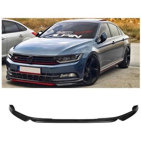 Resim Vw Passat B8 Ön Ek Karlık Abs Plastik Mat Siyah 2015 2016 2017 2018 2019 
