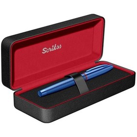 Resim Scrikss Noble 35 Roller Kalem Metalik Mavi 