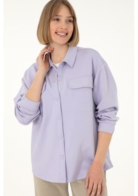 Resim U.s. Polo Assn. Kadın Lila Gömlek Örme 50292455-vr034 Lila 