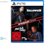Resim Nighthawk Entertainment Halloween And Ash Vs Evil Dead Retrorealms Double Feature Ps5 