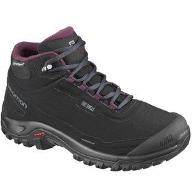 Resim Salomon L41110500 Gore-Tex Bağcıklı Su Geçirmez Tekstil Kadın Outdoor Ayakkabı 