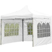 Resim Tüm Mevsimlerde Dış Mekan Kullanımına Uygun, Sağlam, Su Geçirmez Parti Çadırı Beyaz 