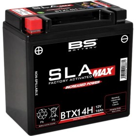Resim BS Battery BTX14H Sla Max 2013-2018 Aprilia Caponord 1200 A Travel Pack Uyumlu Akü 