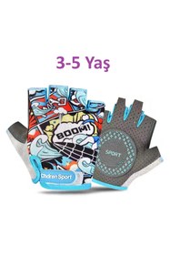 Resim BGA çocuk eldiveni paten bisiklet spor egzersiz çocuk eldiveni 