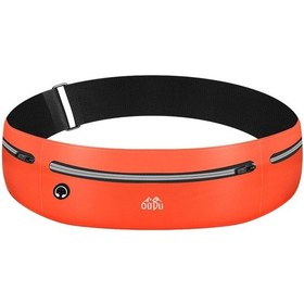 Resim Sones Büyük Oudu Açık Hava Koşu Cep Telefonu Bel Çantası Erkek Ve Kadın Su Geçirmez Spor Ekipmanları Turuncu 