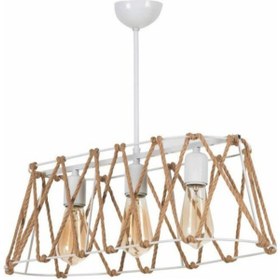 Resim polataydinlatma Elis 3 Lü Oval Beyaz 