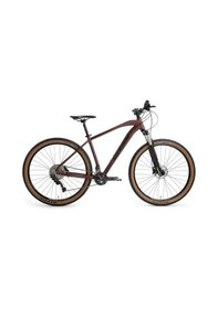 Resim Bisan Mtx 7600 Erkek Dağ Bisikleti 43 Cm Hd 27.5 Jant 20 Vites Mat Koyu Bordo Siyah Çok Renkli 