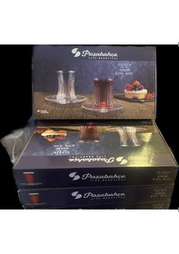 Resim Paşabahçe Elysia Kristal Çay Bardağı Seti Takımı - 12 Parça Çay Seti 950054 Şeffaf 