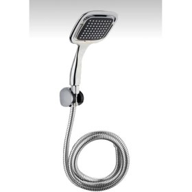 Resim Qniay Kare Duş Seti Duş Başlığı Duş Spiral Hortum 