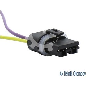 Resim Safrane Klima Fan Motor Soketi Kangoo-Megane 504637125 