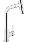 Resim Artema Maestro A42146 Pull-out Eviye Mutfak Bataryası, Krom 
